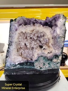 Natural Collection Brazil Phenomenon Pink Amethyst Crystal Jewelry Cave Ornament AA33