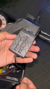 Lampu Tembak Biled M99 MT-STAR Gepeng Devil Eyes Blue Lens Cut Off Flat