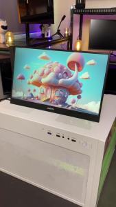 Anmite | Màn Hình Di Động Anmite 14 Inch Cảm Ứng Màn Hình IPS 16:10 Độ Sáng 400cd/m2 Tốc Độ Làm Tươi 60Hz Dành Cho Xbox PS4/5 Switch Laptop Với Màn Hình Chơi Game Type-C HDR10