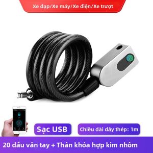 Khóa Xe Điện Chống Trộm Vân Tay