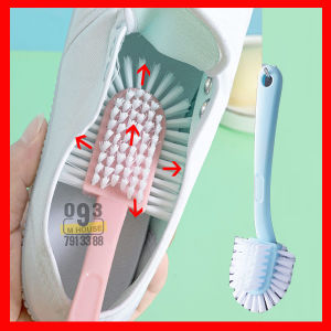 Bàn Chải 3 Đầu Lông Cọ Giày Dép Chà Nhà Vệ Sinh Nhà Tắm Giặt Quần Áo