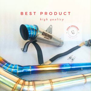 Knalpot Racing Ceng Model Keong Suara Gahar Untuk Motor VixionsatriaCb150TigerMx dll