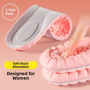 LINGMIAO | Womens Soft Comfort Insoles Shock Absorption