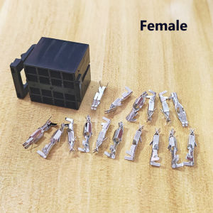 16Pin 3.5mm Auto Audio Cable Socket Automotive ISO Wire Plug Female Male Connector For Most Radios Car Accessories ﻿Connector