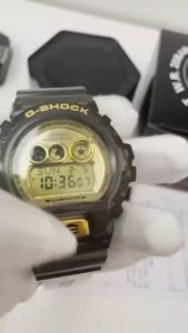 (Ready Stock Free Shipping) jam tangan lelaki G Shock Watch DW6900 Men Sport Watch Dual Time Display jam tangan lelaki waterproof original World Time LED Auto Light Men Formal Casual Watches GD-X6900FB-8