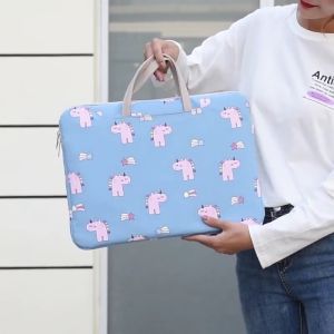 Túi xách chống sốc laptop macbook surface túi công sở nữ cặp đựng laptop cute dễ thương chống nước