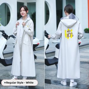 Full Body Waterproof Raincoat Electric Scooter 1PC Thick