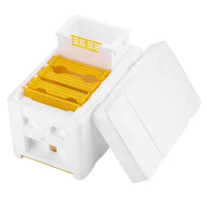Multi Function Beehive Beekeeping King Box Foam Pollination Boxes Bee