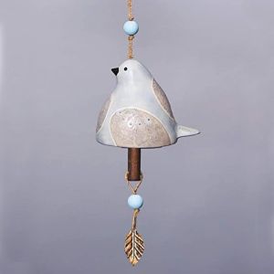 European Style Creative Cartoon Bird Wind Chimes Resin Craft Hanging Ornament Garden Courtyard Bar Coffee Shop Window Decorations