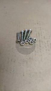 10 PCS BAUT DWI FUNGSI M6X25 BAUD MUR AKI M6 X 25 KUNCI 10 PANJANG 25CM 25 CM OBENG PLUS PITCH DRAT 1.0 DIAMETER DRAT 6MM KUNING SEKRUP SKRUP