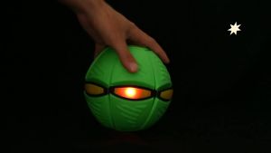 Flying Magic Ball U.F.O Ball Flying with LED Light Kids Toy Outside Flat Throw Disc Ball