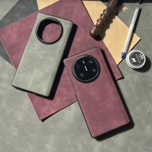 เคสหนังหนังแกะ PU สุดหรูสำหรับ Huawei คู่สมาร์ทโฟนพับได้ X6กันกระแทกเต็มตัวฝาครอบป้องกันบานพับแม่เหล็กแบบบางเคสโทรศัพท์อุปกรณ์เสริมสำหรับ MateX6 HUAWEI