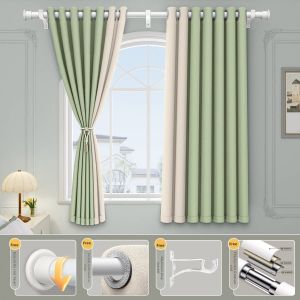 WEILAISHI | Lightproof High-end Easy-installation Curtain and Rod Set