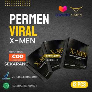 XMEN 100% ORIGINAL HERBAL GINSENG | LEBIH DARI SATU BOX MAKIN MURAH | PERMEN STAMINA PRIA 100% ORIGINAL