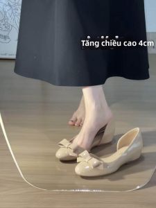 XUJIA | Giày Mary Jane Tăng Chiều Cao Bên Trong Mùa Hè