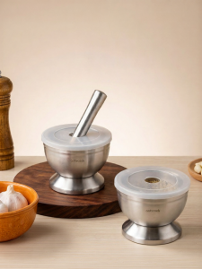 Onlycook | Dụng Cụ Ép Tỏi 304 Thép Không Gỉ
