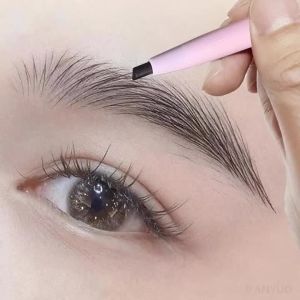 2 In1 Eyebrow Pencil Waterproof Eyebrow Tattoo Brush Long Lasting Eye Brow Pen 6 Colors Professional Cosmetics Makeup for Women