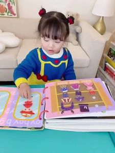 Baby Busy Book: The First Enlightenment Book for Kids & Early Educational Learning Books