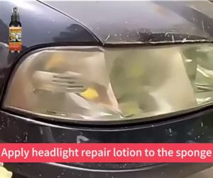 Headlight Restoration Kit Scratch Repair Oxidation Yellow Remover Repair Paste Auto Lamp Polishing Refurbish Cleaning Wax Care