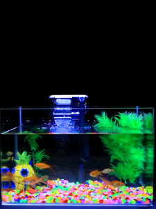 Aquarium Waterfall Filter Hang On Filter For Small Aquarium Fishes Oxygen Filtration