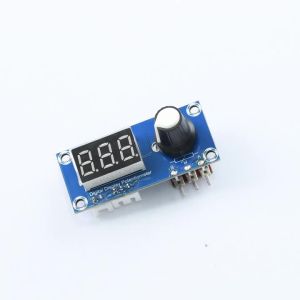 Aideepen | Single Channel Digital Potentiometer Module - 5K/10K/20K Adjustable Resistor with 3-Digit LED Display for Precision Control