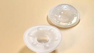 Breastfeeding Silicon Reusable Breast milk catcher for Anti-overflow Milk Saver For breast milk collector Shell Hand Free Milk Collector Nursing Cup