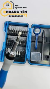 Bộ tô vít chính hãng C-MART C0051- 31 chi tiết bộ Tua vít