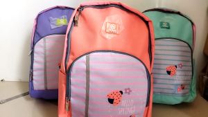 Tas Ransel Wanita Sekolah SMP SMA Kuliah Backpack Muat Laptop Notebook 10 11 12 Inch