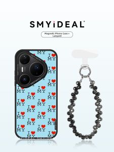 Smyideal | Magnetic No-Collision Design Blue Phone Case For Huawei Pura90Pro and Other Models