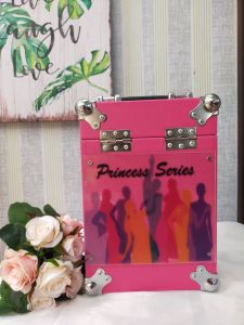 Beautycase seri A pink fanta/ tas kosmetik/ koper makeup