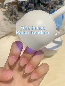 foreverlily Mini Nail LED Lamp 360° Freely Adjustable Tube 美甲光疗灯 Nail Dryer Rechargeable LED Nail Lamp Fast Drying Curing Tool
