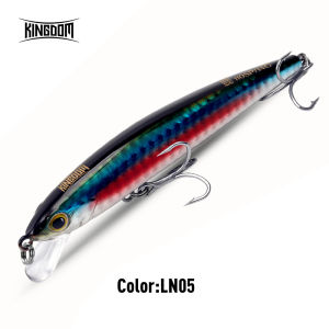 Kingdom Suspending Fishing Lure Minnow Bait 80mm 95mm 110mm Jerkbait Wobblers Swimbait Hard Artificial Lure For Pike Seabass