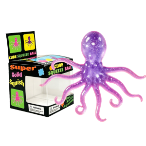 Bandai | New Fuzz Ball Jellyfish Squishy Blind Box Random Color Soft Stress Relief Toy Cute Relaxing Squeeze Sensory Toy