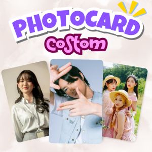 Cetak Photocard Custom Foto Murah