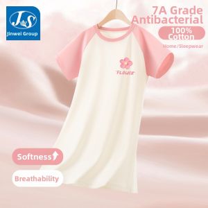 JS | Cotton A-Class Girls Pajama Dress