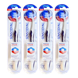 SENSODYNE | Sensitive Tooth and Gum Care Soft Small Head Toothbrush 4 Pieces