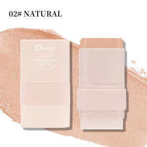 Ocheal Two In One Concealer Foundation Stick Facial Matte Waterproof Bronzer Contouring Face Coverage Moisturizing Makeup Cream