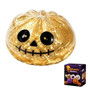 Halloween Simulation Dumpling Pectin Squishy Rebound Soft Squeeze Stress Ball Box Anti-Stress Toy Sensory Blind Box Gift
