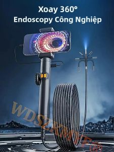 Camera Nội Soi Không Dây Kiểm Tra Video 1080P Camera Hình Rắn Có Khớp Nối 6mm Dành Cho Các Khu Vực Khó Tiếp Cận Borescope Có Khớp Nối Hai Chiều