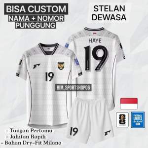 Setelan Jersey Baru Timnas Indonesia Erspo 2024/2025 (FREE REQUEST SABLON NAMA & NOMOR)