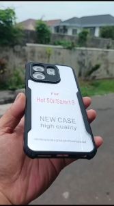 Case Infinix Hot 50i / Smart 9 Silikon Clear Bening Xundd Soft Casing Handphone