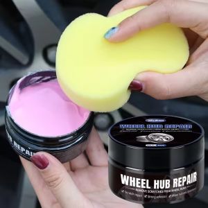 Bánh xe trầy xước sửa chữa sáp Lốp Xe Hơi sạch dán kim loại đánh bóng bảo vệ chống oxy hóa Kem bảo trì công cụ làm sạch