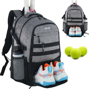 Multifunctional Sports Outdoor Fitness Bag Large Capacity Badminton Racket Shoulder Bag Male Tennis 2 Pack Waterproof Backpacks