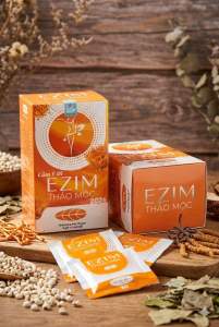 2 Hộp Ezim Thảo Mộc - Giảm cân hiệu quả - Hộp 15 gói - Hàng chính hãng có thẻ bảo hành
