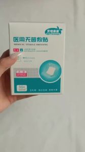 20Pcs/Box Wound Waterproof Dressing Sticker Medical Waterproof Tape Bandage 10x10cm