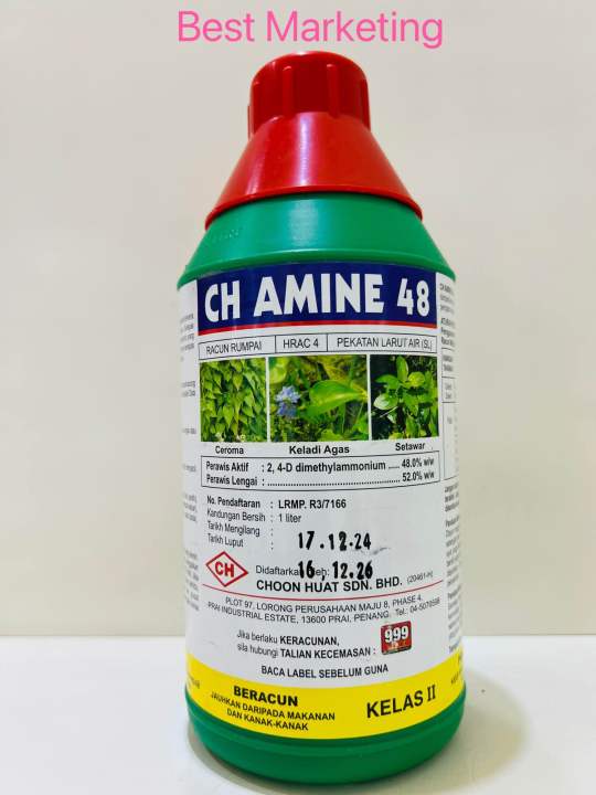 1L - CH AMINE 48 /Racun Rumput Para/ Rumput Rampai