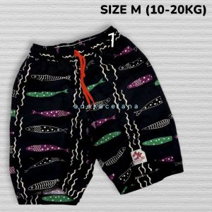 Celana Pendek Santai Anak Katun Import Thailand  M L XL