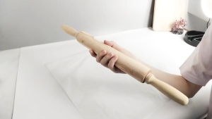 Wooden Rolling Pin for Baking | Dough Roller for Roti Pizza Pastry Non Stick Baking Tool 45cm