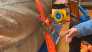 10 Ton Tali Kecepatan Ratchet Tie Down 5 cm x 10m Lashing Track Trek Belt Trackbelt Tali Pengikat Barang Truck， Ratchet Tie Down 5cm x 10m