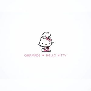Dụng Cụ Làm Bánh Bằng Thép Không Gỉ CHEFMADE Hình Hello Kitty Kèm Cán Dùng Được Cho Cả Nam Và Nữ Thích Hợp Cho Bánh Ngọt